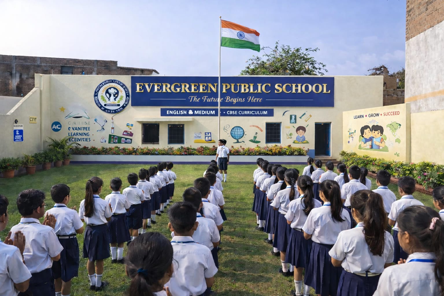 Principal of Evergreen Public School